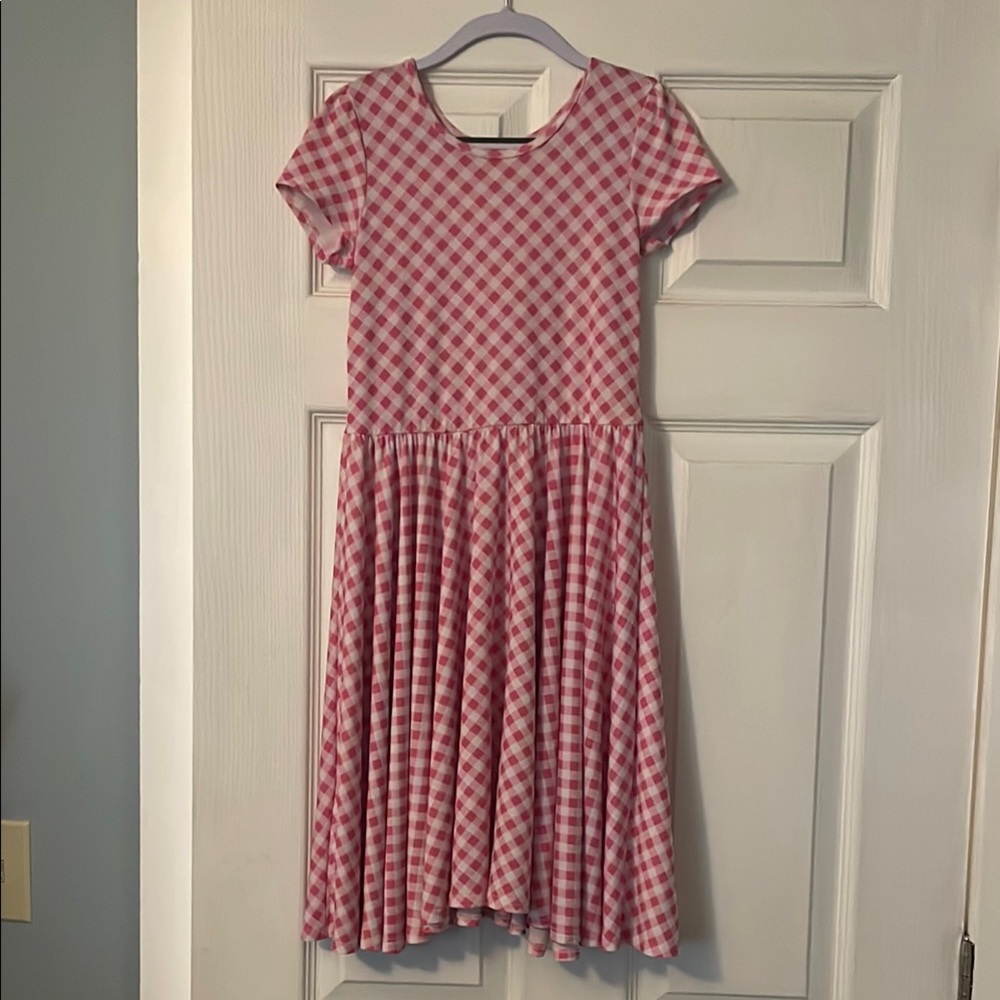 Dot Dot Smile Red and White Puff Sleeve Sundress